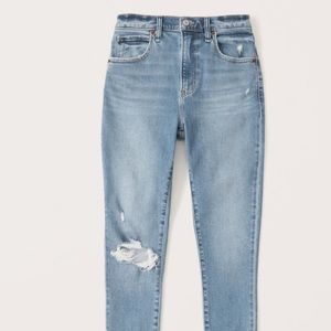 Abercrombie Curve Love High Rise Jeans
